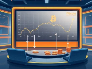 Analysis of Bitcoin price drop showing stalled capital inflows and investor profit-taking