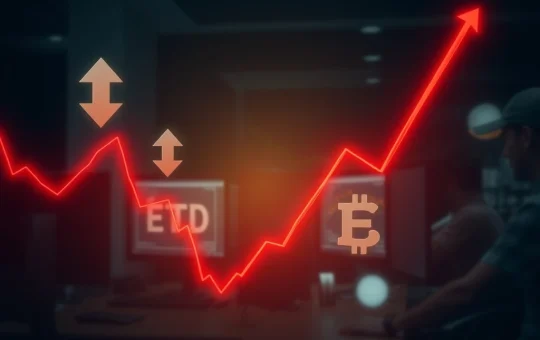 Analysis of deepening Bitcoin selloff as institutional investors exit through ETF redemptions.