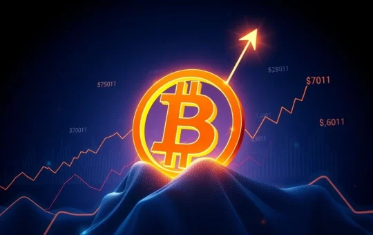 Bitcoin price surges past $76,000 in a major cryptocurrency market rally.