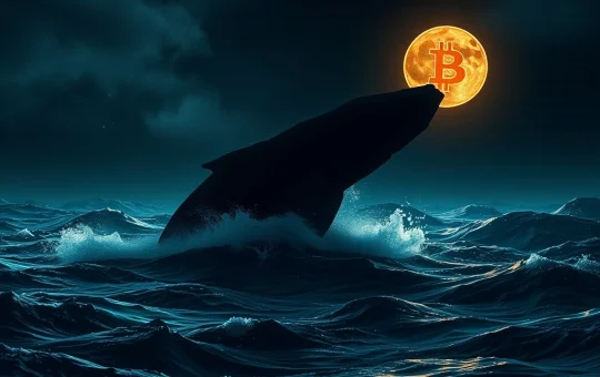 A Bitcoin whale makes a major $32.5 million BTC purchase during a market downturn.
