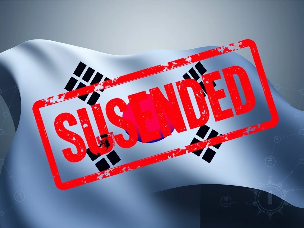 Bithumb suspends transactions with sanctioned Iran crypto exchanges for OFAC compliance.