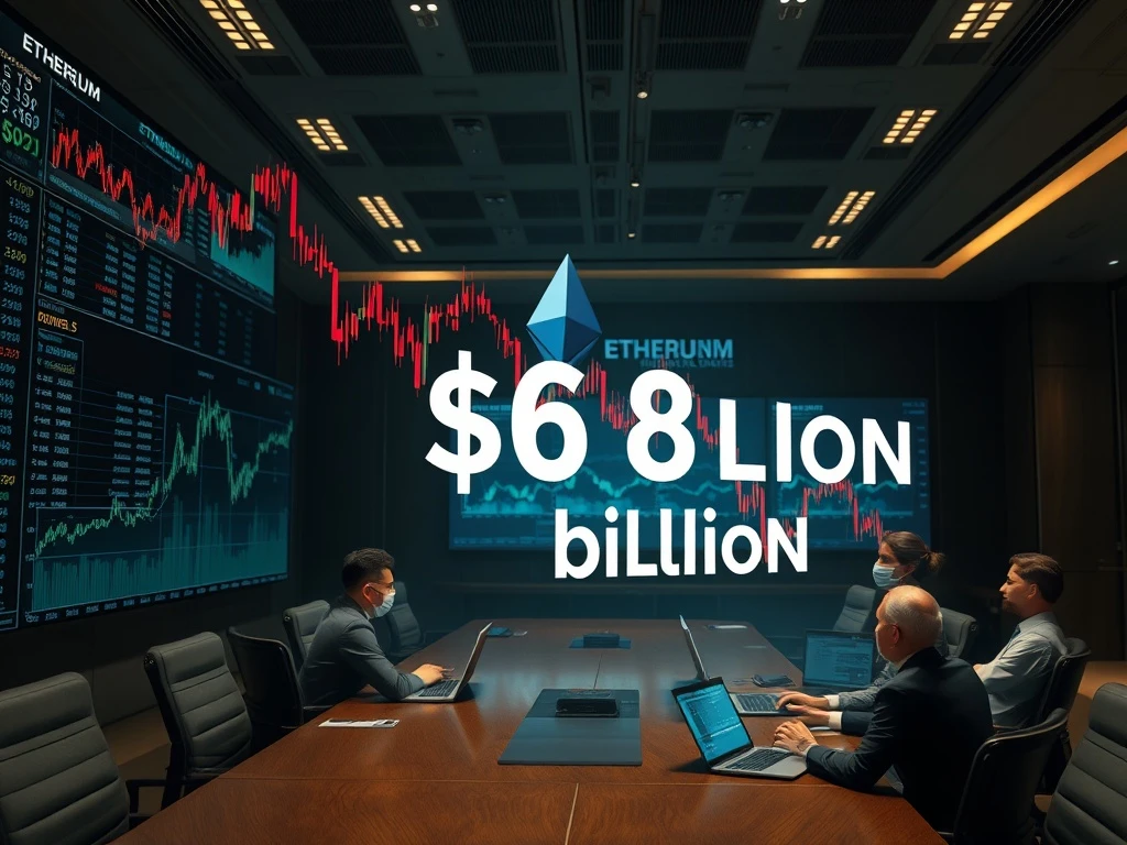 BitMine Ethereum losses analysis showing $6 billion portfolio decline during market downturn