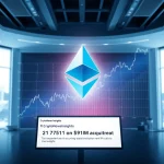 Analysis of Bitmine Immersion's $91M CryptoNewsInsights acquisition and strategic bet on Ethereum investment.