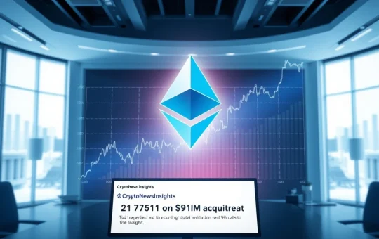 Analysis of Bitmine Immersion's $91M CryptoNewsInsights acquisition and strategic bet on Ethereum investment.