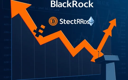 Analysis of BlackRock Bitcoin and Ethereum sale before Trump speech with market data