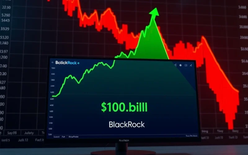 BlackRock's IBIT ETF achieves record $10B volume during Bitcoin price crash, showing institutional trading surge.