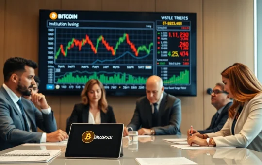 BlackRock confirms institutional Bitcoin accumulation during market volatility in 2025