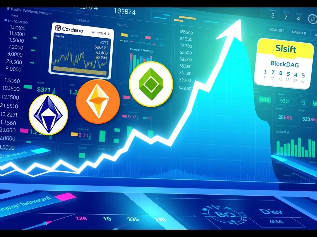Analysis of BlockDAG's 400x potential drawing Cardano and Pippin investors before spot trading