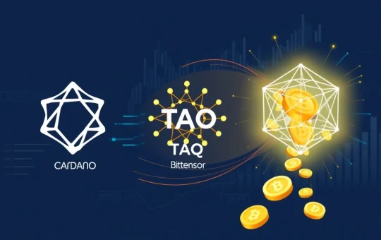 BlockDAG 100M coin addition contrasts with Cardano and Bittensor liquidity trends in cryptocurrency market analysis.