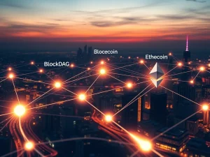 BlockDAG mainnet network performance comparison with Dogecoin and Ethereum for 2026 crypto markets