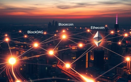 BlockDAG mainnet network performance comparison with Dogecoin and Ethereum for 2026 crypto markets