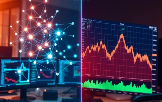 BlockDAG network versus traditional blockchain performance comparison during cryptocurrency market shift