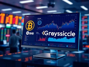 BNB token added to Grayscale CoinDesk Crypto 5 Fund dashboard for institutional investment