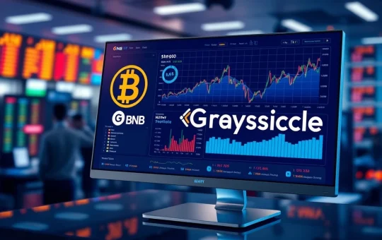 BNB token added to Grayscale CoinDesk Crypto 5 Fund dashboard for institutional investment