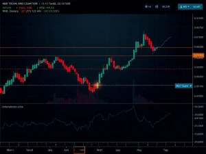 BNB cryptocurrency technical analysis showing undervaluation signals and key support levels for potential market recovery