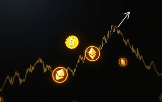 BTC dominance chart showing decline while Ethereum gains market share during cryptocurrency rotation