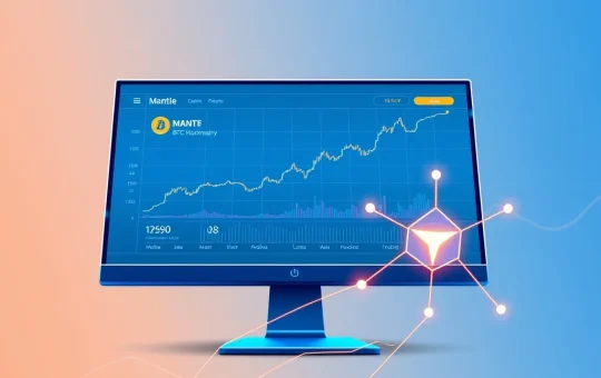 BTC Markets trading platform listing Mantle MNT cryptocurrency for scalable blockchain transactions.