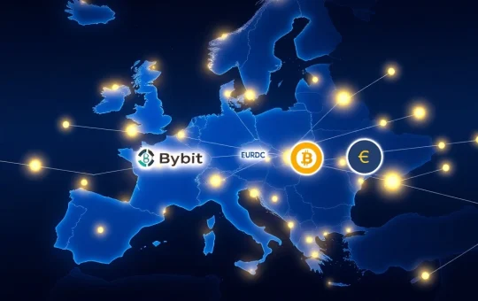 Bybit EU expands European stablecoin use with USDC and EURC reward programs under MiCA regulation.