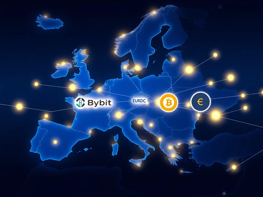 Bybit EU expands European stablecoin use with USDC and EURC reward programs under MiCA regulation.