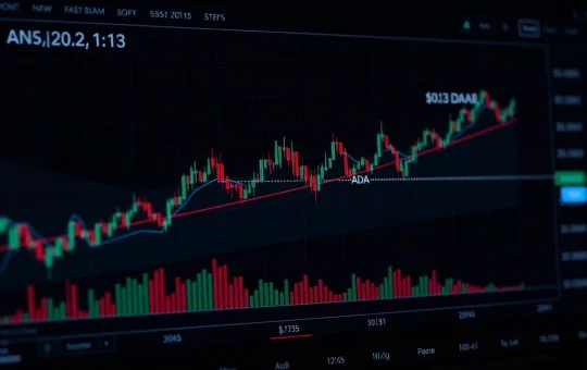 Cardano ADA price analysis chart showing the critical $0.13 support level for potential 10x growth cycle