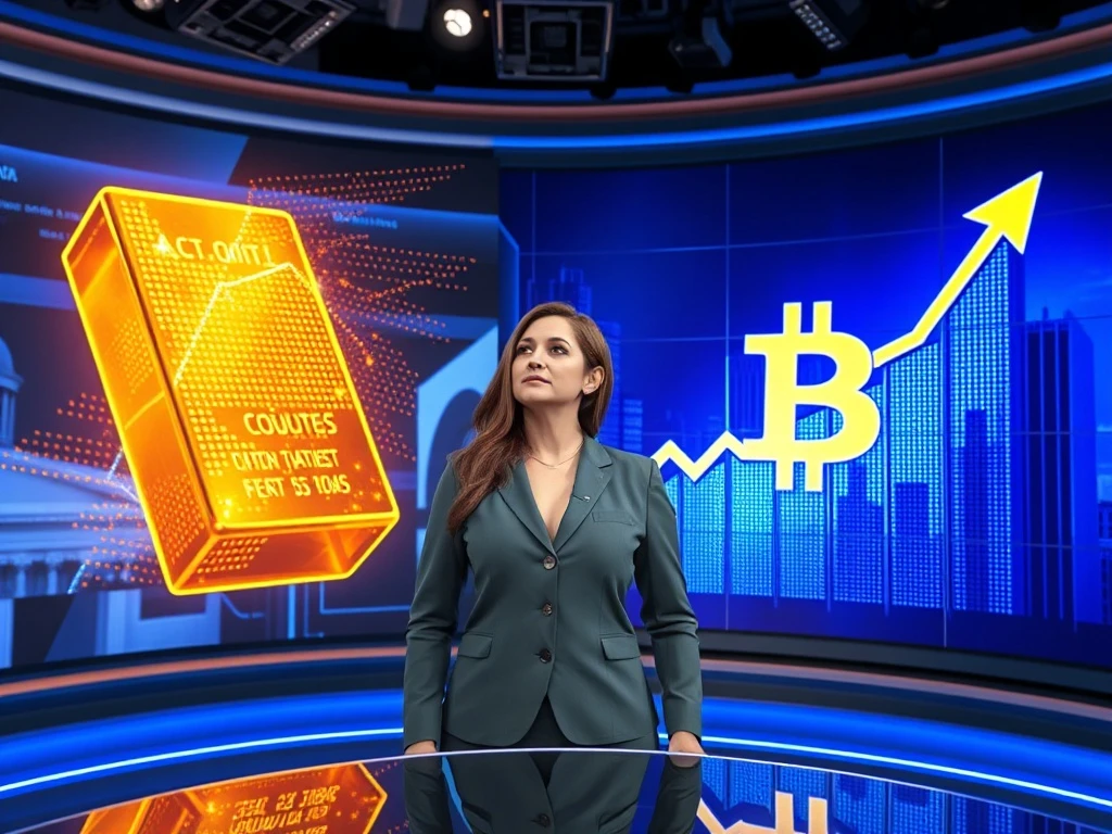 Cathie Wood's analysis of capital moving from gold to Bitcoin as a digital store of value.