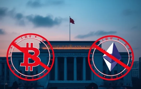 China's central bank enforces cryptocurrency ban against Bitcoin and stablecoin issuers