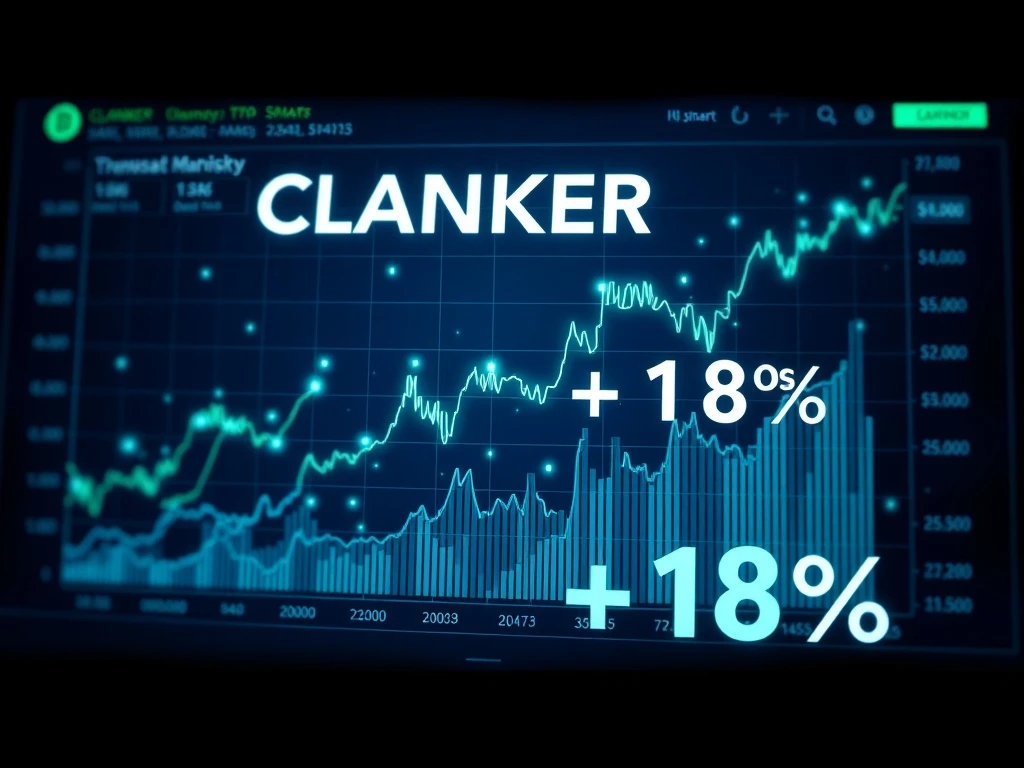CLANKER cryptocurrency price surge analysis showing smart money inflows and network growth indicators