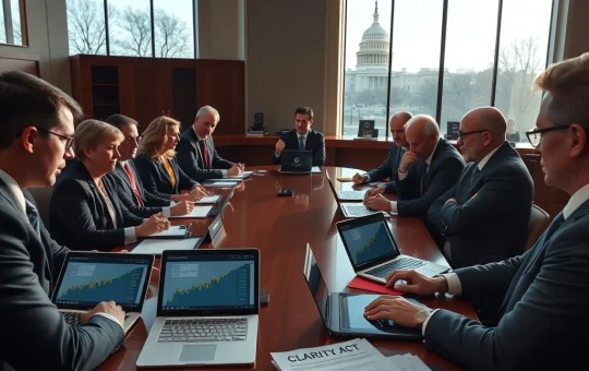 Negotiations to break the CLARITY Act deadlock between crypto firms and lawmakers on stablecoin regulation