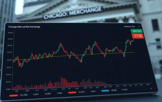 Analysis of the significant CME Bitcoin futures price gap showing market divergence between spot and futures trading.