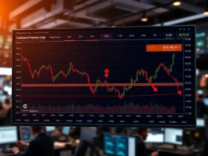 Analysis of Coinbase premium gap hitting yearly low indicating institutional Bitcoin selling pressure.