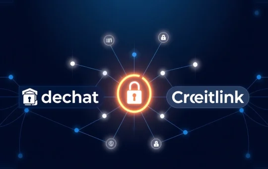 Creditlink and Dechat strategic alliance merges on-chain credit with secure Web3 messaging for decentralized identity.