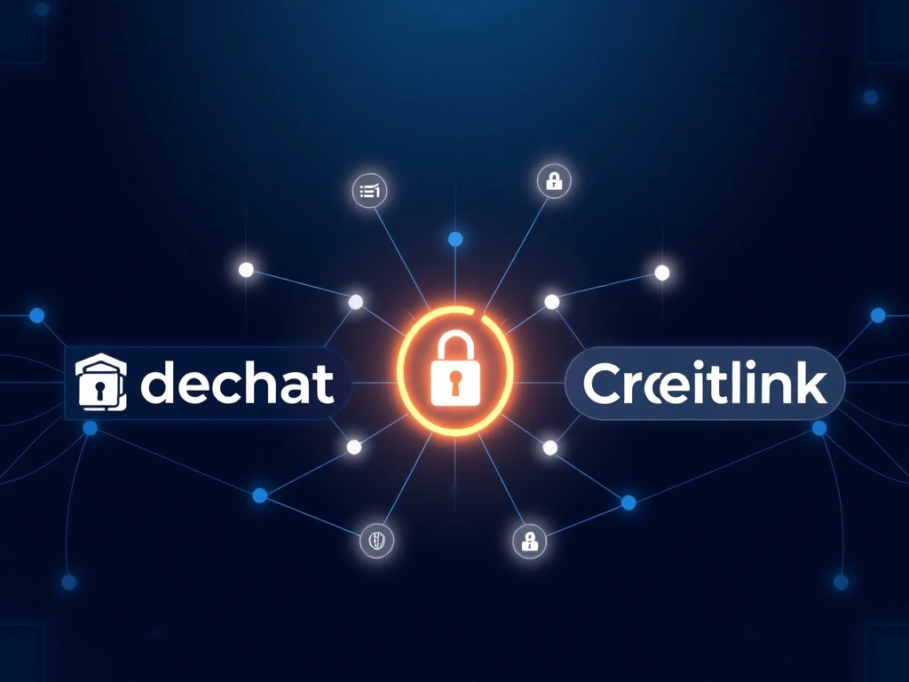 Creditlink and Dechat strategic alliance merges on-chain credit with secure Web3 messaging for decentralized identity.
