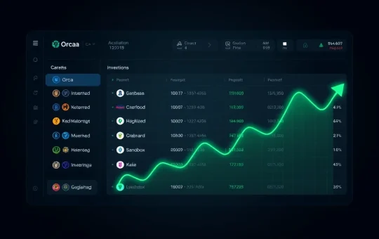 Infographic of top crypto assets in accumulation phase from Phoenix Group's 2026 market report