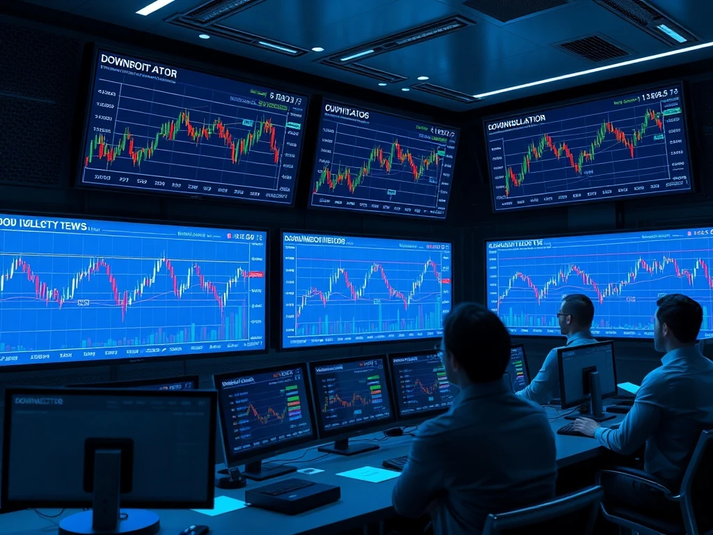 Cryptocurrency market analysis showing assets entering accumulation zone during price correction