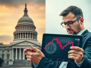 US Senator opposing cryptocurrency bailouts as Bitcoin prices fall due to geopolitical tensions