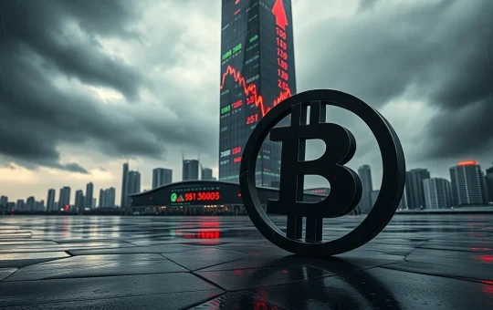 Analysis of crypto bear market collapse caused by forced deleveraging and ETF outflows