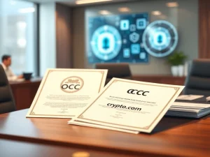 Crypto.com achieves conditional OCC trust charter approval for federal crypto custody operations