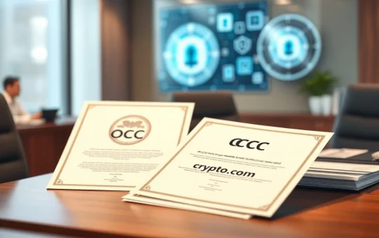 Crypto.com achieves conditional OCC trust charter approval for federal crypto custody operations