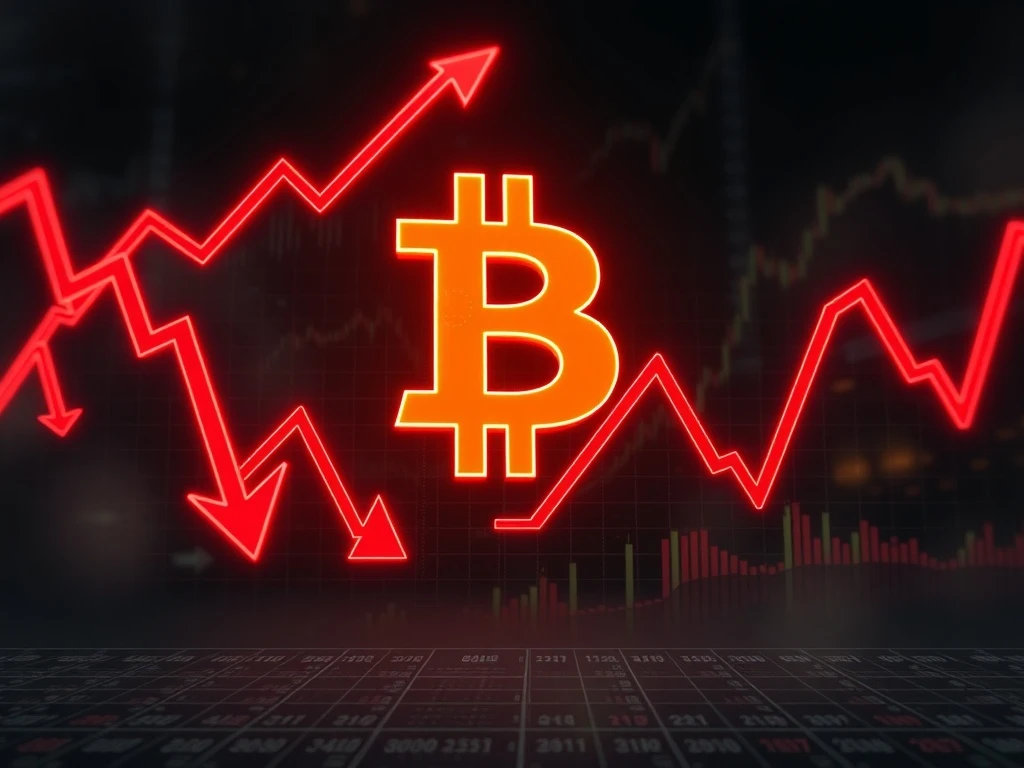 Analysis of the crypto crash showing Bitcoin volatility caused by a market liquidity crisis and large-scale liquidations.