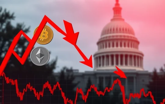 Crypto ETF outflows during government shutdown trigger massive Bitcoin and Ethereum fund withdrawals