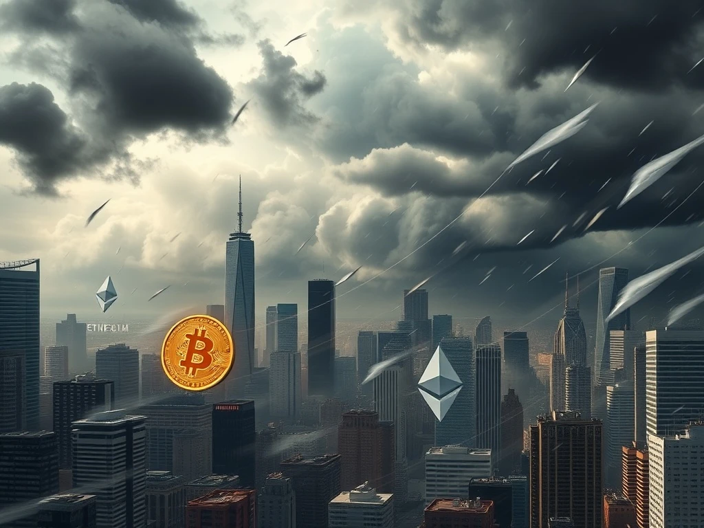 Crypto extreme fear sentiment causes market turbulence despite Bitcoin showing resilience during downturn
