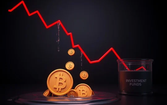 Crypto funds experience massive $1.7bn weekly outflows as Bitcoin leads investor withdrawal.