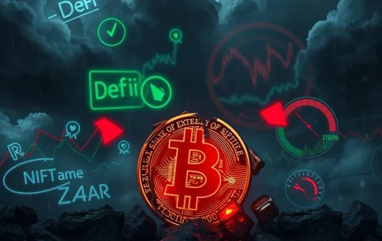 Analysis of crypto market struggles during extreme fear sentiment impacting Bitcoin and altcoins