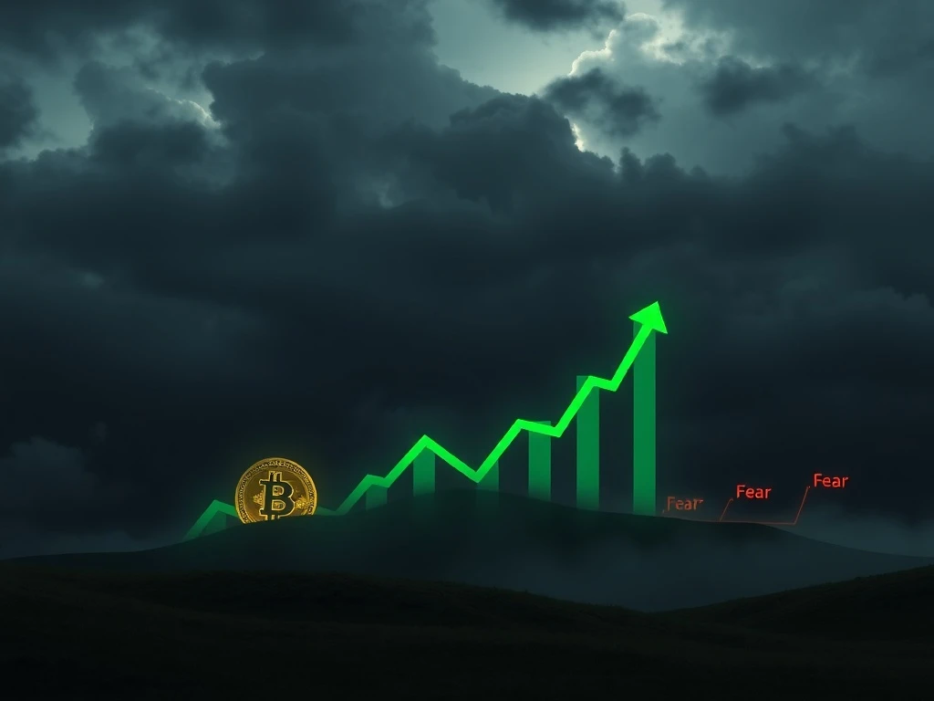 Analysis of cryptocurrency market rebound defying bearish sentiment with Bitcoin and Ethereum gains