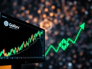 Daily cryptocurrency news coverage featuring Galaxy Digital losses and Hyperliquid market surge analysis
