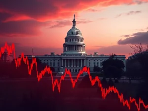 Analyst explains crypto selloff caused by US liquidity drought, showing Bitcoin and stock correlation.