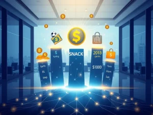 Crypto Snack's five-pillar ecosystem integrating sports, RWA tokenization, iGaming, consumer rewards, and payments with $SNACK token