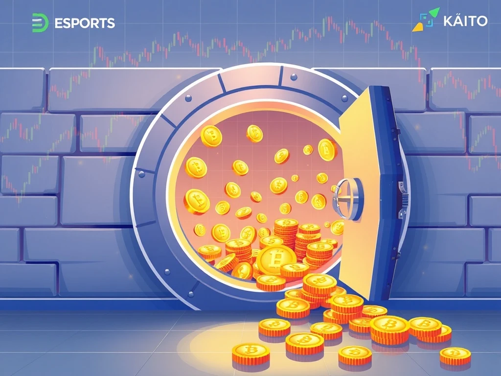 Massive $155 million crypto token unlocks affecting ESPORTS and KAITO projects this week