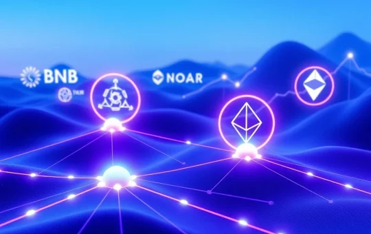 Blockchain networks showing cryptocurrency investment potential through user growth metrics