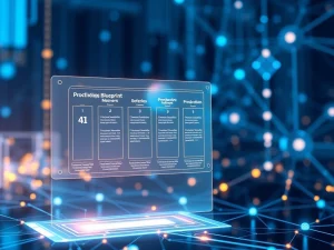 CryptoNewsInsights AI governance blueprint merging blockchain technology with artificial intelligence neural networks